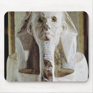 Seated statue of King Djoser Mouse Mat
