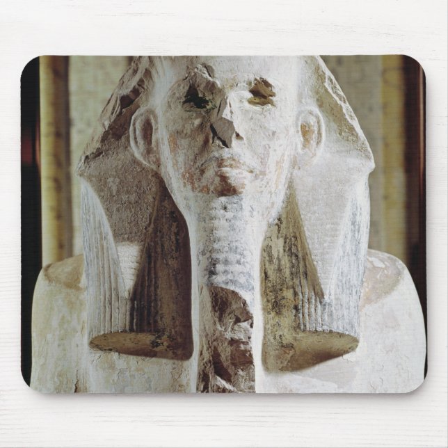 Seated statue of King Djoser Mouse Mat (Front)