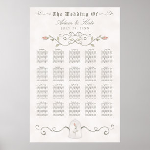 SEATING CHART 151-200   Elegant Beauty Wedding