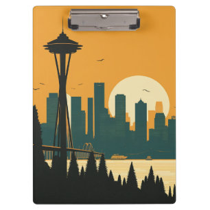 SEATTLE #1 CLIPBOARD