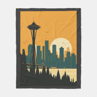 SEATTLE #1 FLEECE BLANKET