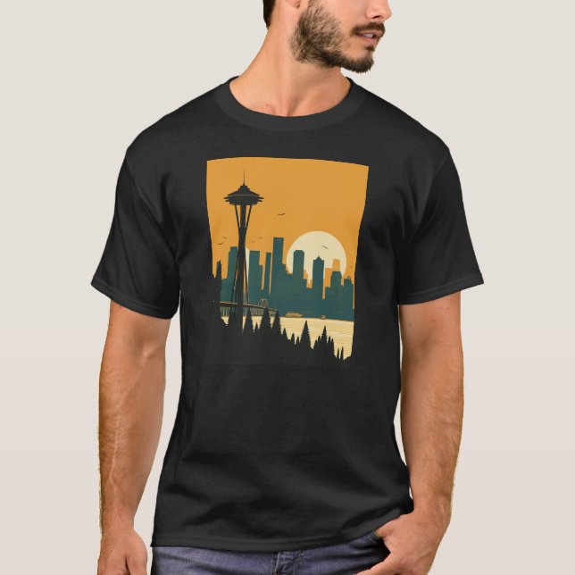 SEATTLE #1 T-Shirt (Front)