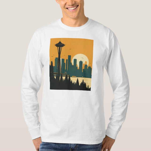 SEATTLE #1 T-Shirt (Front)