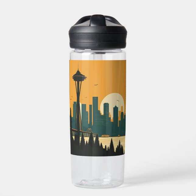 SEATTLE #1 WATER BOTTLE (Front)
