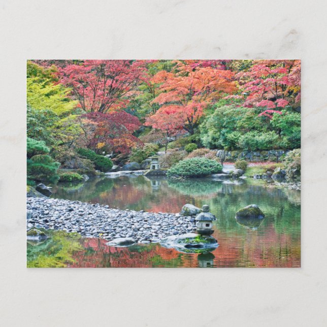 Seattle, Arboretum Japanese Garden Postcard (Front)