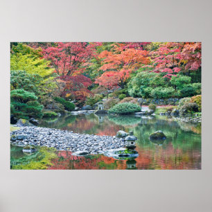 Seattle, Arboretum Japanese Garden Poster