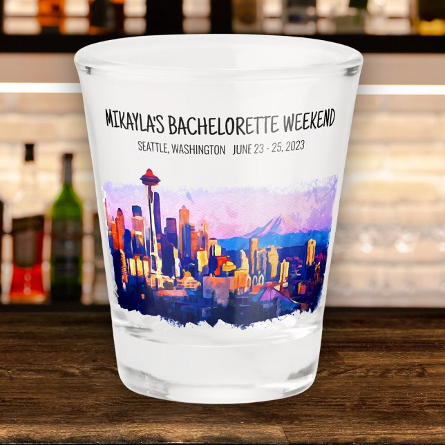 Seattle Bachelorette Weekend Shot glass (Creator Uploaded)