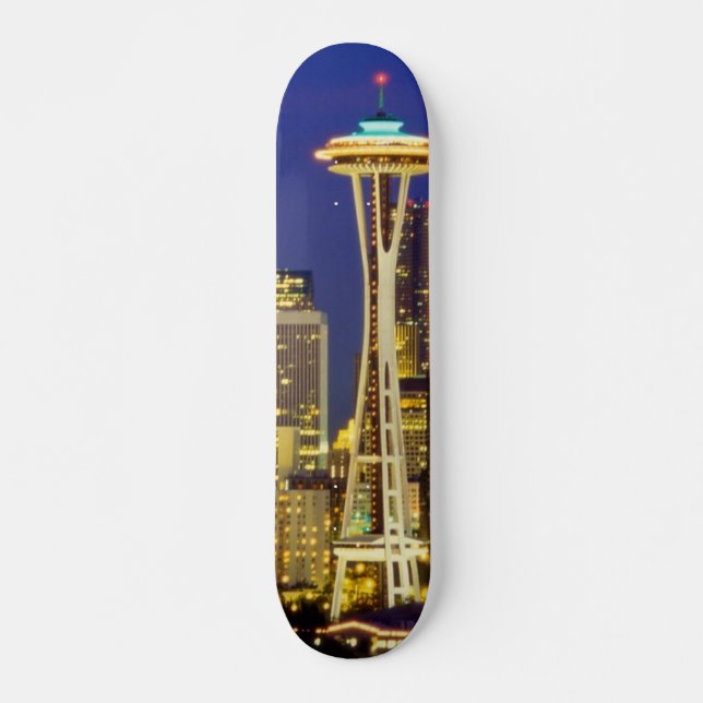 Seattle by lensgerrit skateboard (Front)