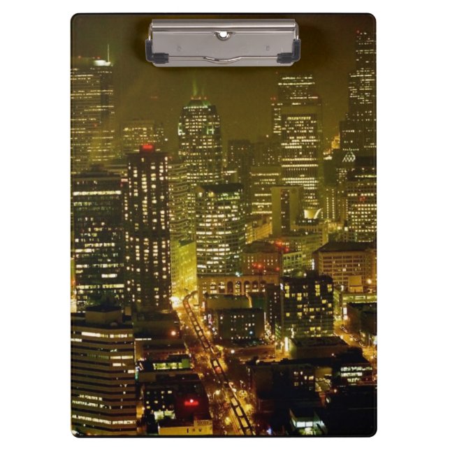 Seattle city view clipboard (Front)
