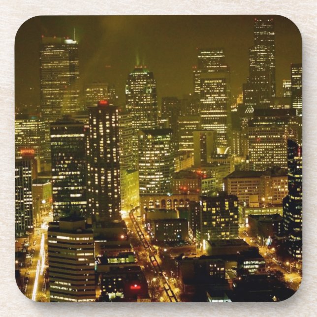 Seattle city view coaster (Front)