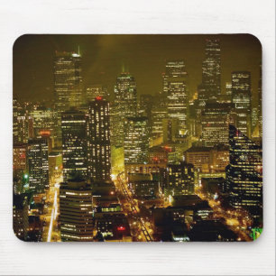 Seattle city view mouse mat