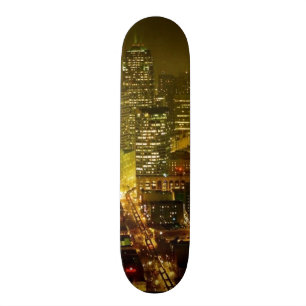 Seattle city view skateboard
