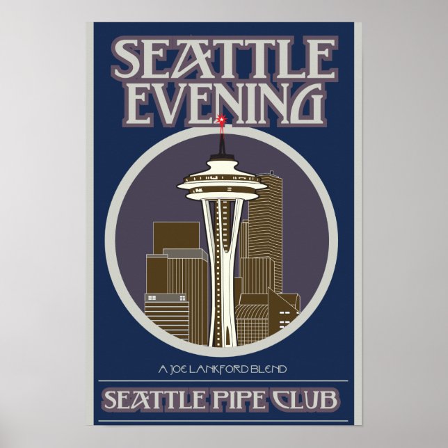Seattle Evening Print (Front)
