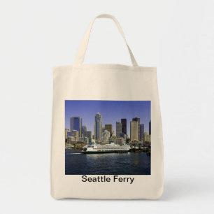Seattle Ferry Washington State Tote Bag