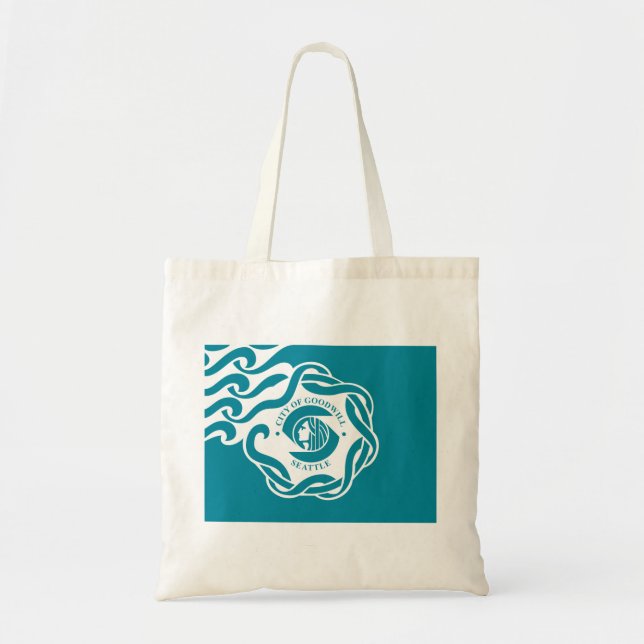 Seattle Flag Tote Bag (Front)