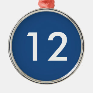 Seattle Football Fan 12 Christmas Ornament