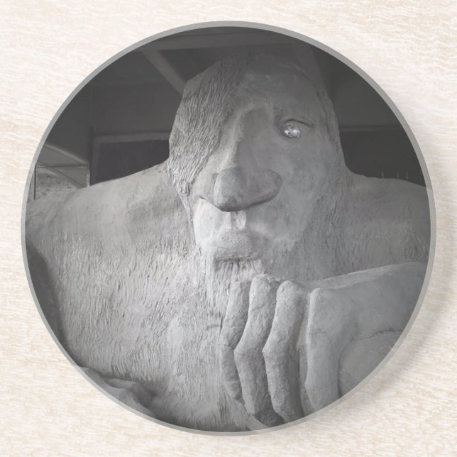 Seattle Fremont Troll Coaster (Front)