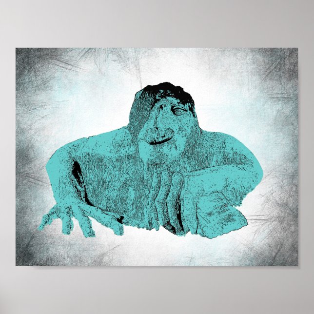 Seattle Fremont Troll Poster (various sizes) (Front)