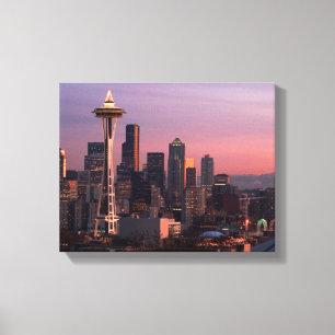 Seattle from Kerry Park. Canvas Print