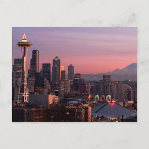 Seattle from Kerry Park. Postcard