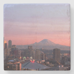 Seattle from Kerry Park. Stone Coaster