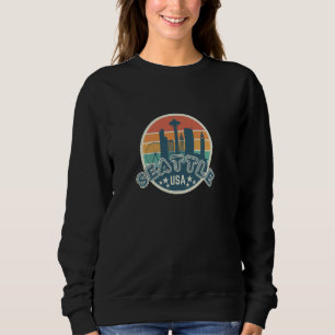 Seattle Gifts Seattle Space Needle USA Washington Sweatshirt