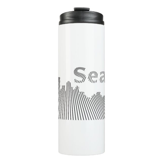 Seattle Graphic Thermal Tumbler (Front)