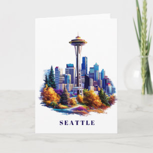 Seattle Greeting Card