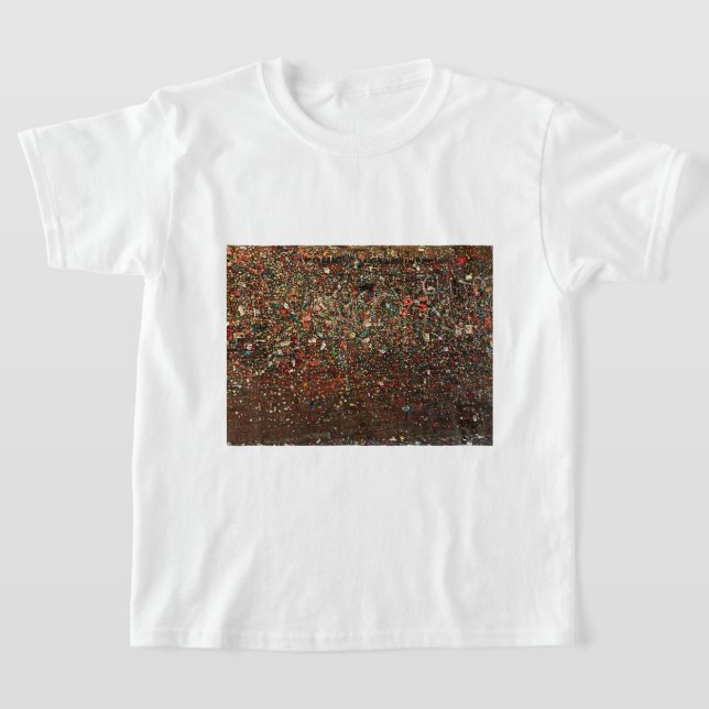 Seattle Gum Wall #2 T-shirt (Laydown)