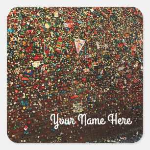 Seattle Gum Wall #3 Stickers