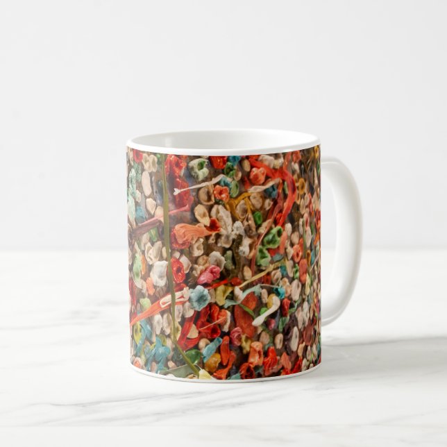 Seattle Gum Wall Coffee Mug (Front Right)