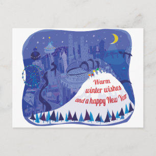 Seattle holiday greeting card