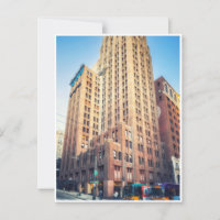 Seattle Iconic Tall Brick Building Cityscape
