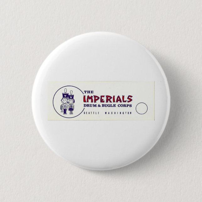 Seattle Imperials 6 Cm Round Badge (Front)