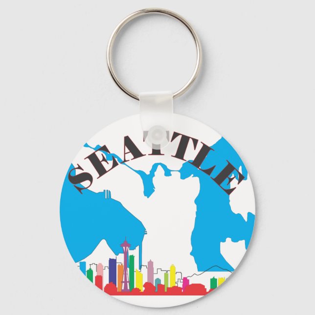 Seattle Key Ring (Front)