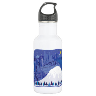 Seattle Landscape with Mount Rainier 532 Ml Water Bottle