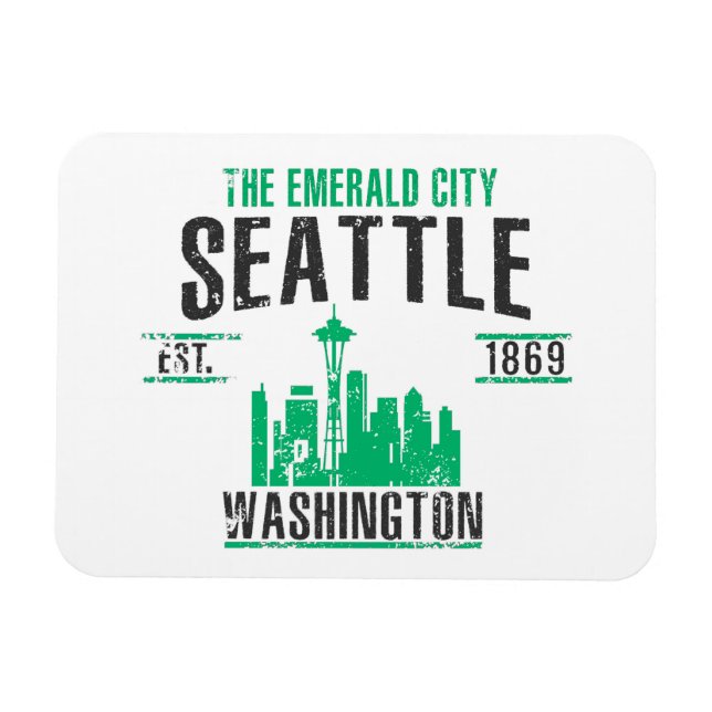 Seattle Magnet (Horizontal)