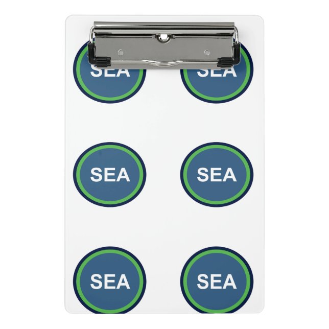 Seattle Mini Clipboard (Front)