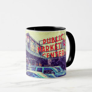 Seattle Pike Market Centre Mug
