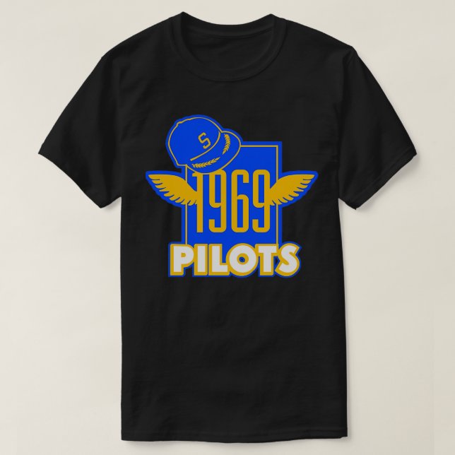 Seattle Pilots Alternate  T-Shirt (Design Front)