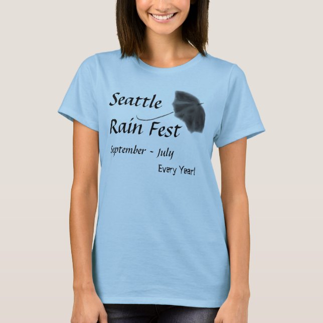 seattle Rain Fest Tee (Front)