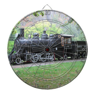 Seattle Retired Railroad Train Engine Dartboard
