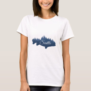 Seattle Salmon Forest T-Shirt