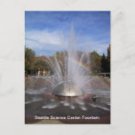Seattle Science Center Fountain Card<br><div class="desc">Photos of Washington State. Starting with Seattle. Photo of Seattle Science Center Fountain.</div>