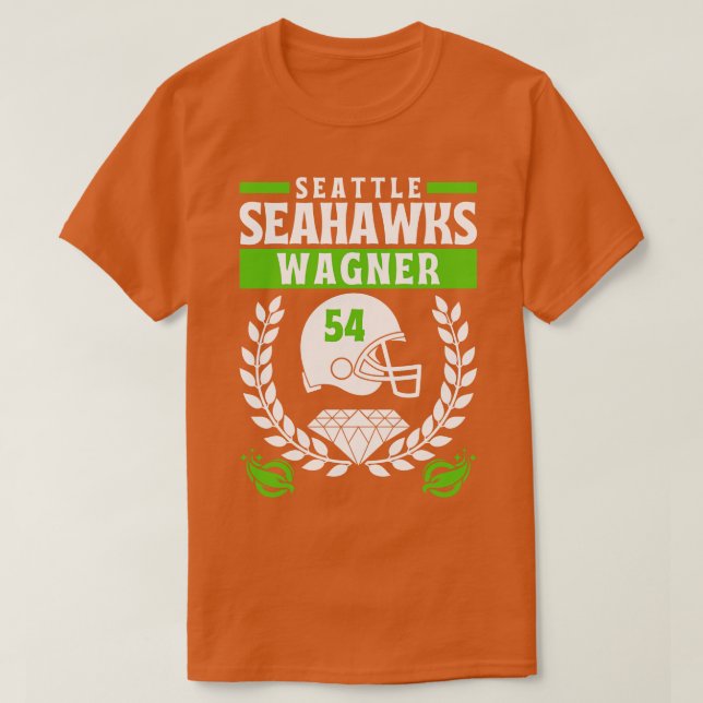 Seattle Seahawks Wagner 56 Edition T-Shirt (Design Front)