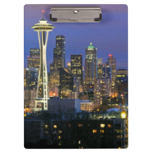 Seattle seen from Kerry Park in Queen Anne Clipboard