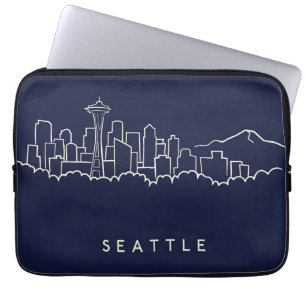 Seattle Skyline Laptop Sleeve