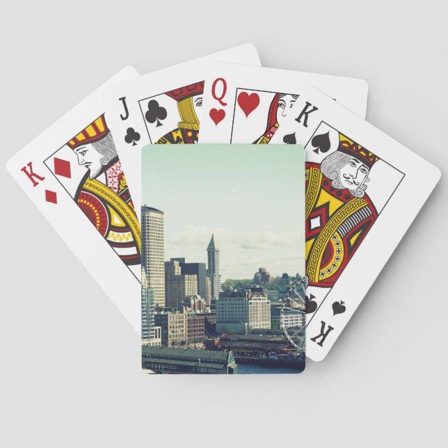 Seattle Skyline Playing Cards (Back)