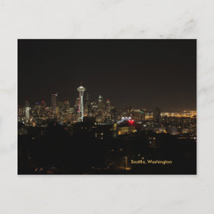 Seattle Skyline Postcard