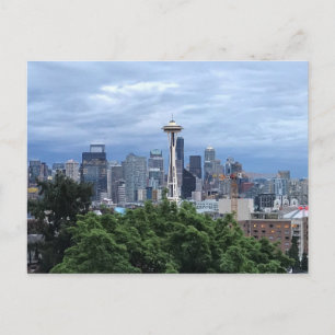 Seattle Skyline Postcard
